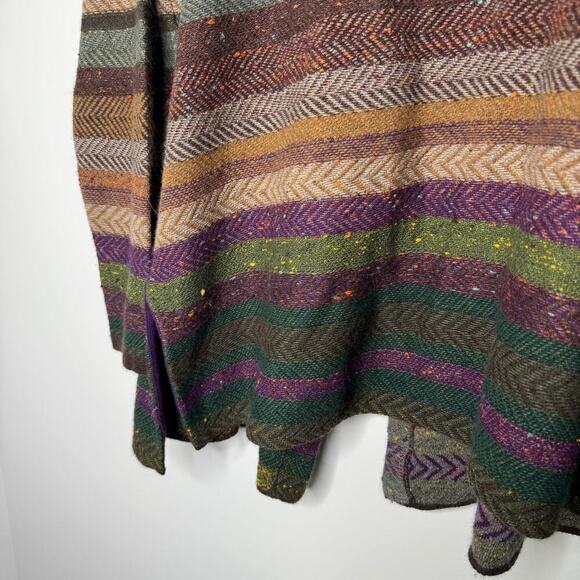 Etro Striped Multicolor Open Cardigan 40 - Picture 9 of 11